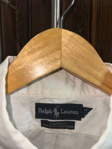 Ralph Lauren Solid White Shirt