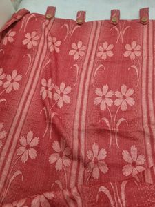 Floral Print Curtain
