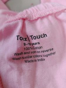 Pink Embroidered Pants