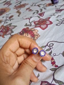 Beautiful Blue Studs