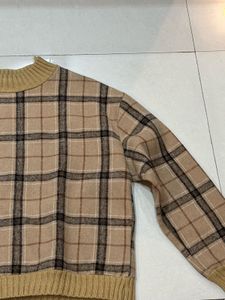 Burberry Print Pullover Sweater
