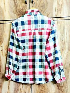 Checked Button-Down Shirt size-42