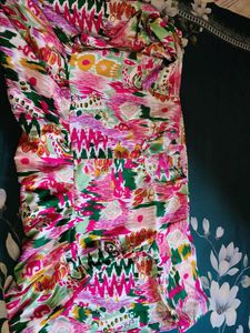 Colorful Print Dress