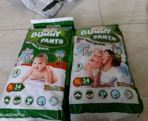 Bummy Pants Daiper Xl Size Combo Pack Of 3 (102pc)