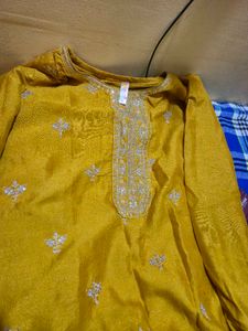 Elegant Yellow Kurta
