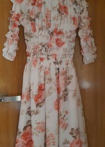 Floral One Piece Dress