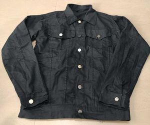 Black Denim Jacket - Stylish &amp; Versatile