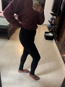 Zara Slim Black Trousers