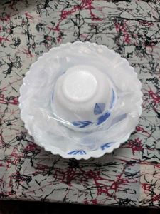 Borosil Larah Silk Dinner Set - 5 Pcs