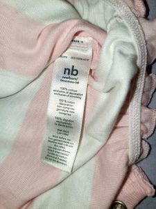 Cute Striped Baby Romper