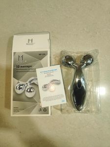 3D Manual Solar Powered Face Body Roller Massager