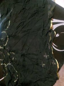 Black Saree 🥻 Blouse Pis