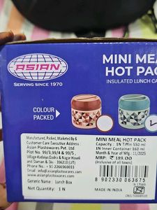 Asian Mini Meal Hot Pack