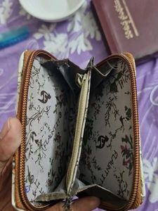 Floral Zip-Around Wallet