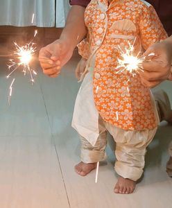 Traditional angrakha Kurta Set