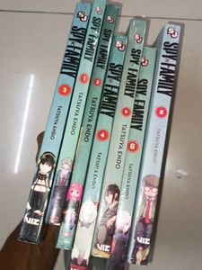 Spy Family Manga Comic 1-2-3-4-5-6-8