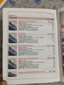 Class 12th Biology Reference Pradeep Book