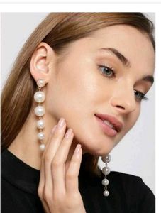 Elegant Pearl Drop Earrings