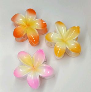 Colorful Flower Hair Clips