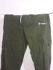 Green Joggers Pant New Never Used Have Many Pocket