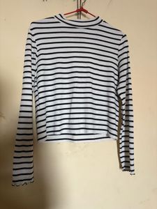 Striped Long Sleeve Top