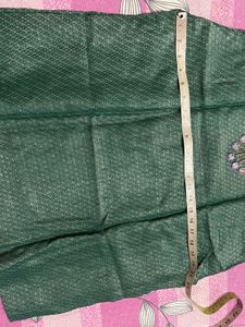 Bottle green Silk Suit