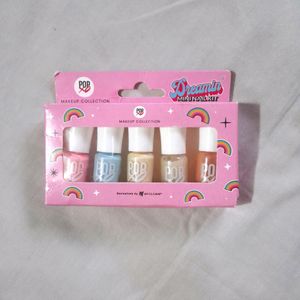 Popxo Myglamm Branded Mini Nail polish Kit Dreamin