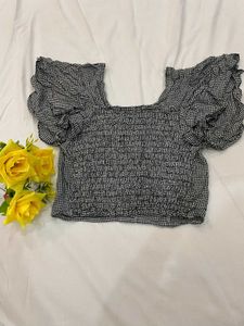 Ruffle Sleeve Top