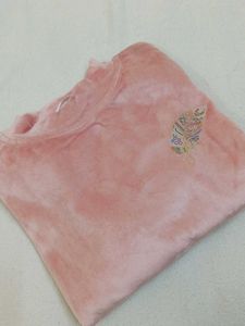 Pink Feather top