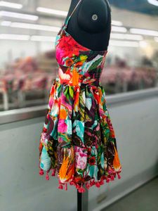 Floral Print Mini Dress