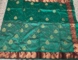 Like New Shiny Silk Cotton Saree