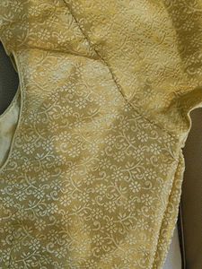 Gold Brocade Blouse