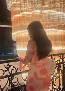 Pink Tie-Dye Dress