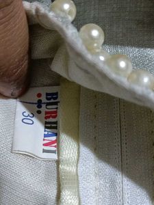 Elegant Silver &amp; Cream Ethnic Gown