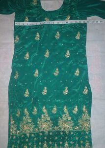 Green creap silksuite