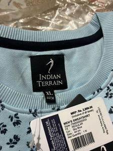 Original brand indian terrain with tag sweat shirt