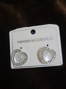 Heart Earrings Fashion Accessories