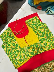 Beautiful Border Lace Saree