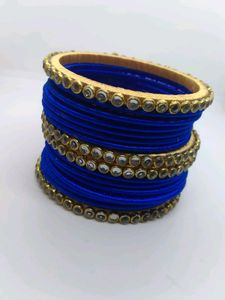 Silk Thread Bangles Set 🥰