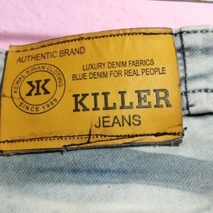 Light Wash Denim Jeans