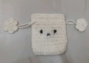 Miffy Crochet Pouch