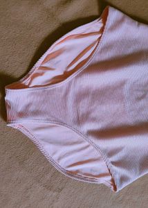 Striped One-Piece Hotie Swimsuit For Women 🔥 🎀♥