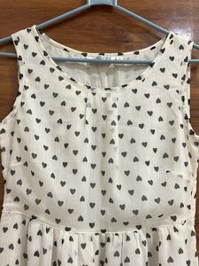 Flash Deal Cute Sleeveless White Dress