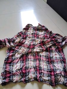 Pink Plaid Tunic
