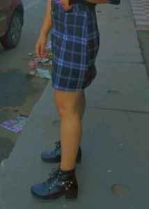Plaid Mini Skirt