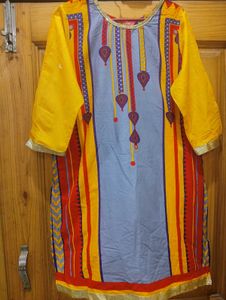 Women&#39;s Colorful Tunic Top