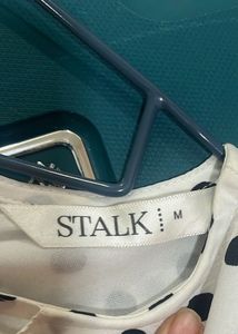 Polka Dot Tie Sleeve Dress