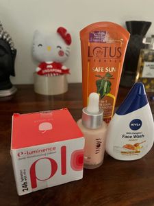 Skincare Bundle: Plum, Lotus, Nivea