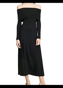 Simplicity Fishtail Bodycon....🖤