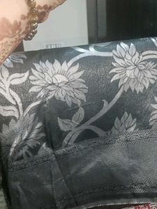 Elegant Floral Saree